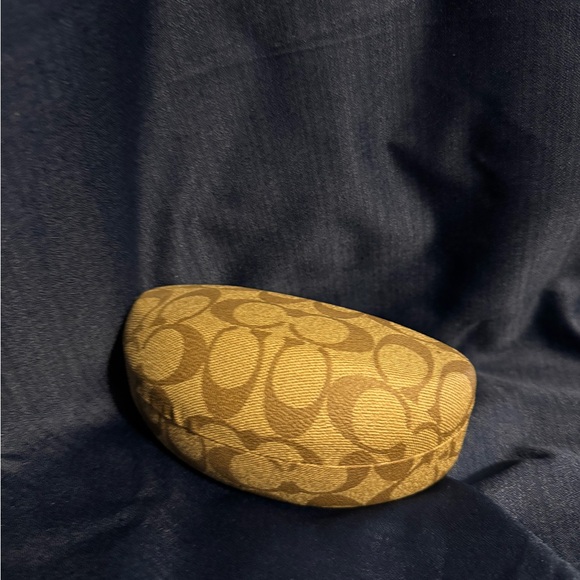 Coach Tan Glasses Case - Picture 1 of 2